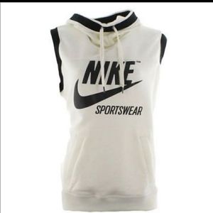 White Nike  hoodie